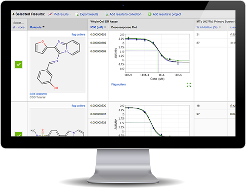 screenshot of CDD Vault